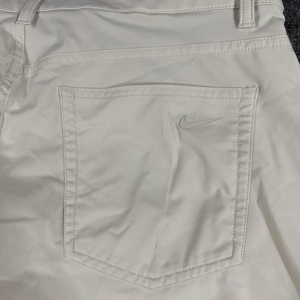Nike Pants Mens 36x29 Beige Performance Stretch Golf Slim Fit